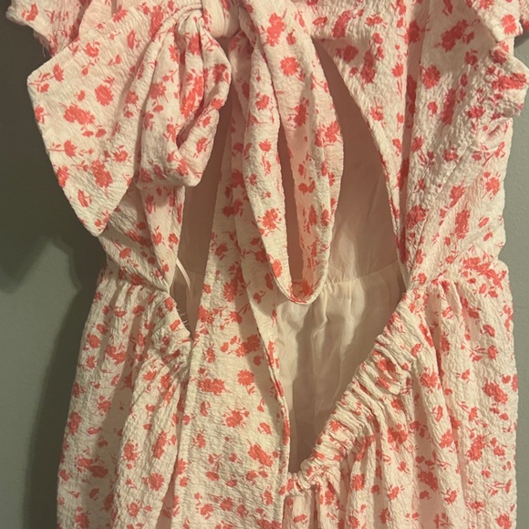 Floral Ruffle Mini Dress - Picture 3 of 4